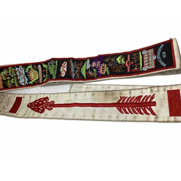 Cloth Brotherhood Order Of The Arrow Signed By 2011 Chief And Vice Chief - Picture 2 of 4